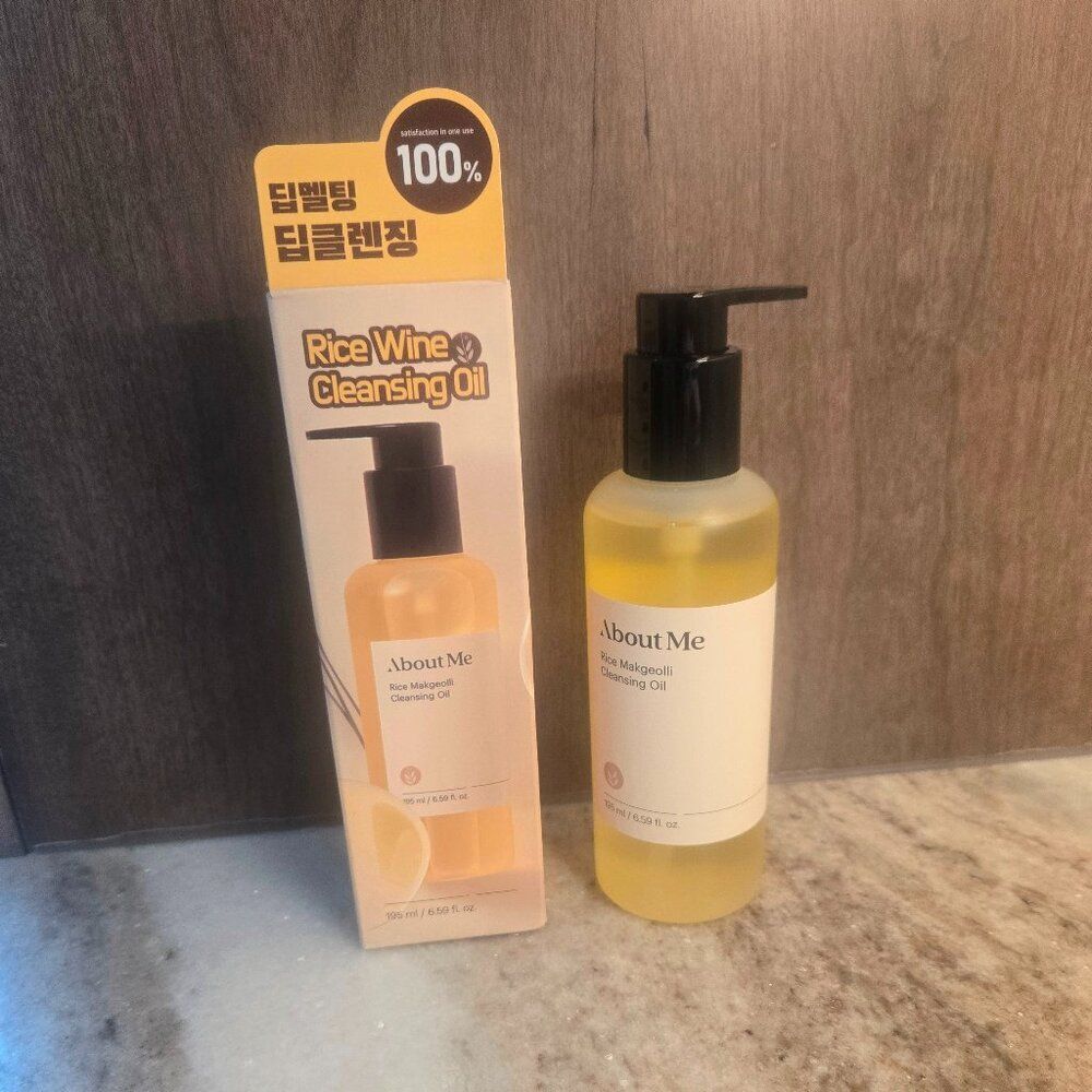 NIB About Me Rice Makgeolli Cleansing Oil
